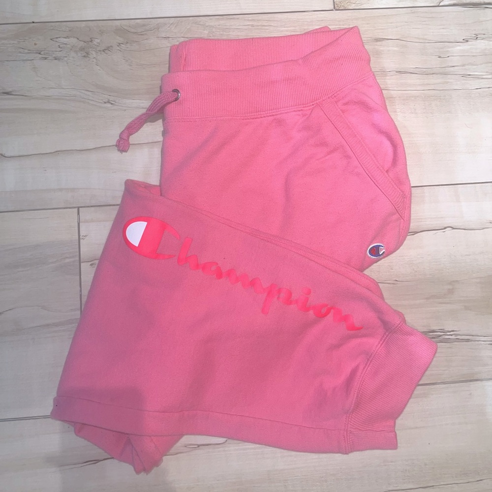 Champion pink joggers